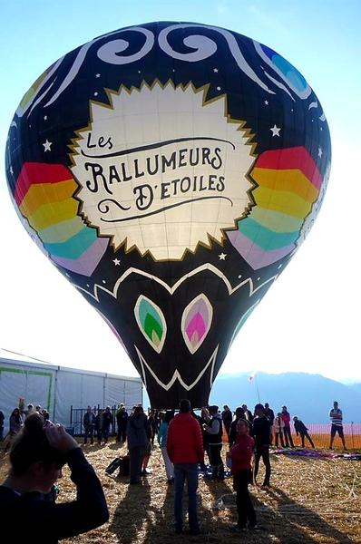 Montgolfière les rallumeurs d'étoiles