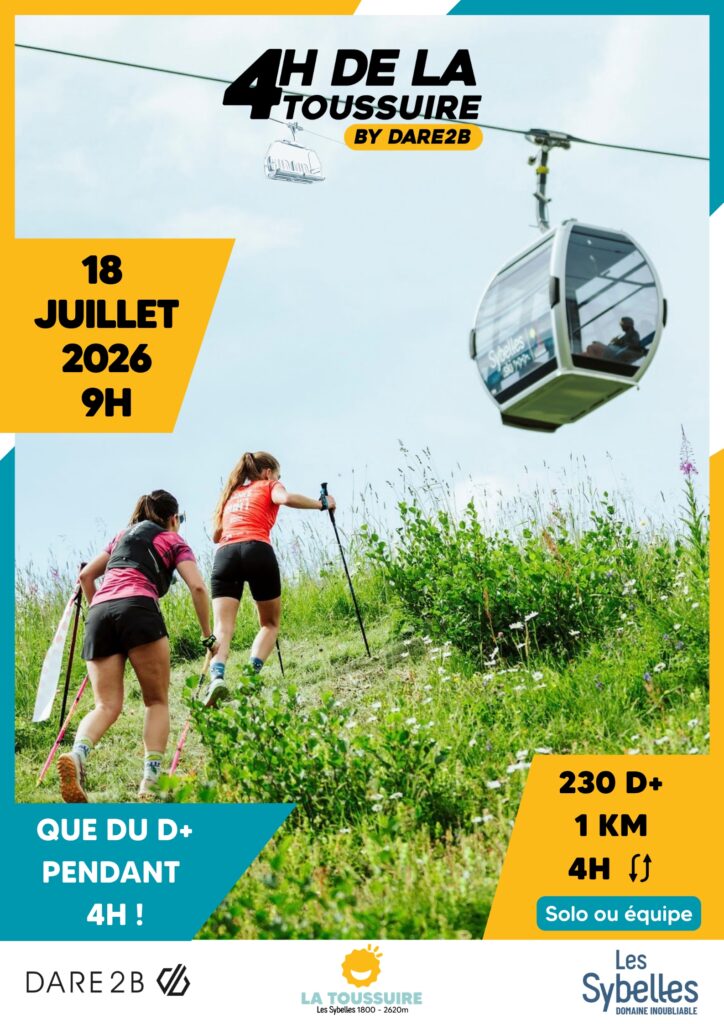 Affiche les 4h de La Toussuire