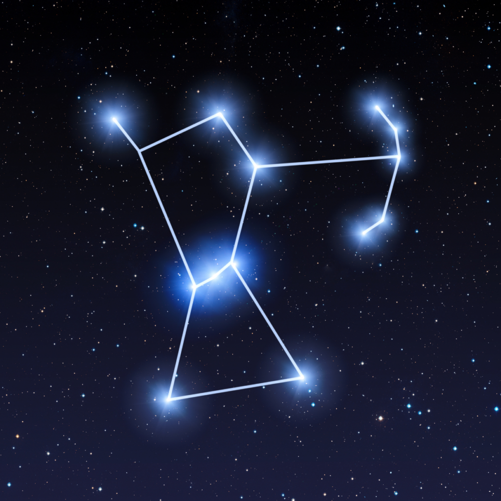 constellation Orion ciel étoilé