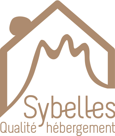 Logo Label Qualité Hébergement Sybelles. Un label de classement des hébergement sur tout le Domaine des Sybelles®