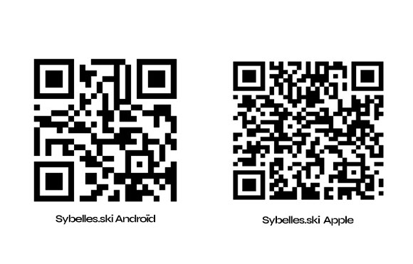 Flash code for the Sybelles.ski app