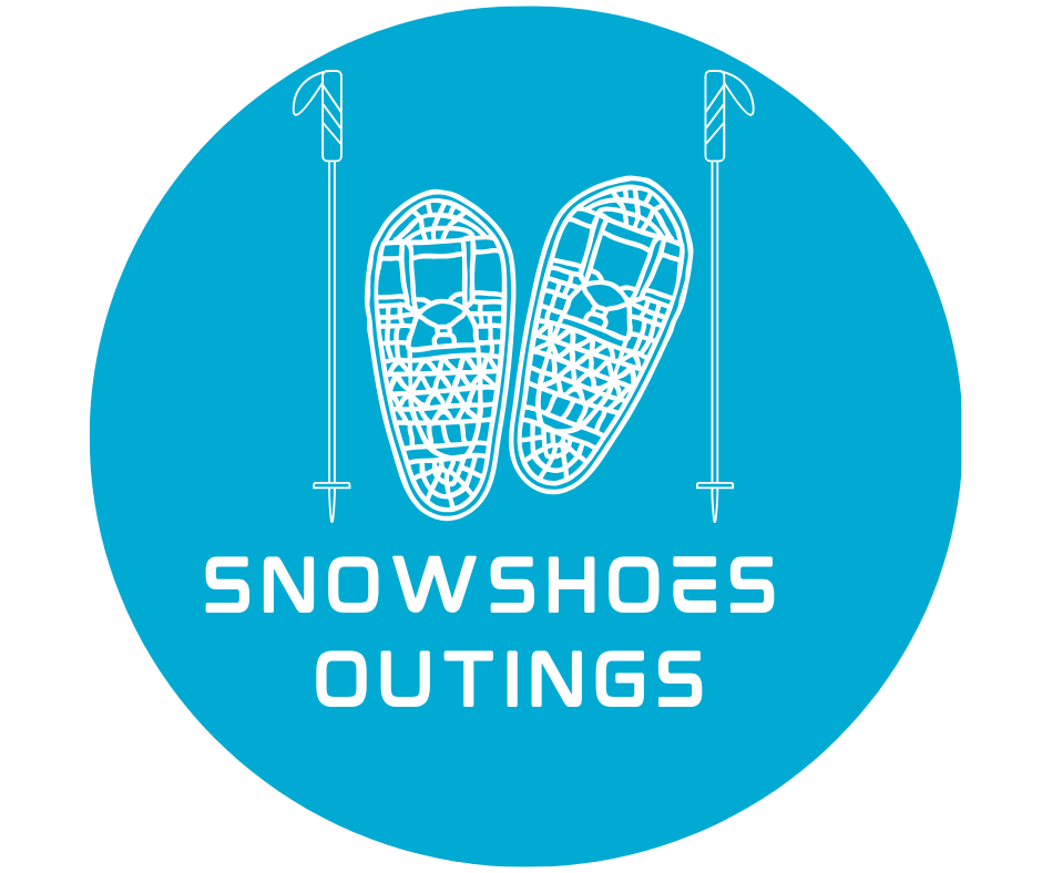 Snowshoe hikes accompanied by ESI