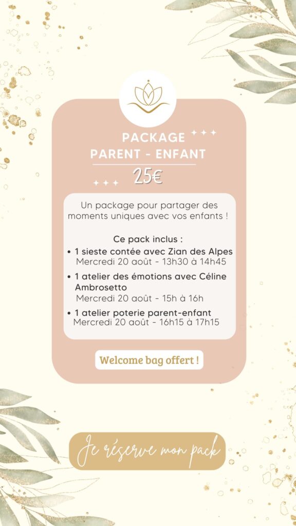 Hygge - semaine bien-être La Toussuire - Package parent-enfant