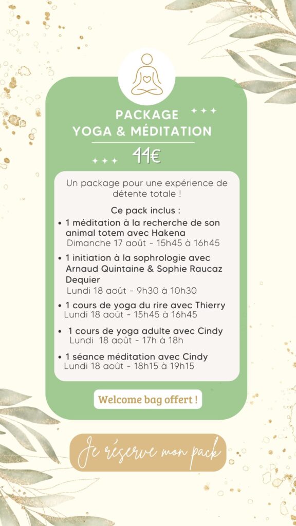 Hygge - semaine bien-être La Toussuire - Package yoga et médiation